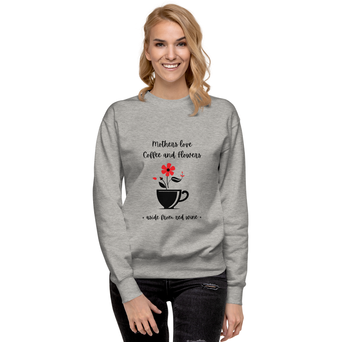 Coffee and Flowers - Unisex Premium Sweatshirt